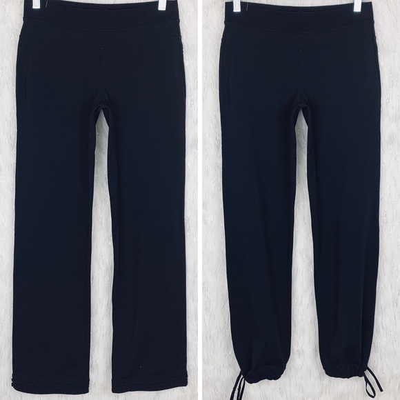 Athleta Pants - Athleta | Black Bala Adjustable Ankle Pant S/M